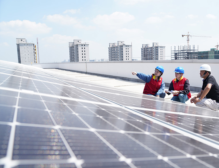 The composition and function of distributed photovoltaic grid-connected cabinet
